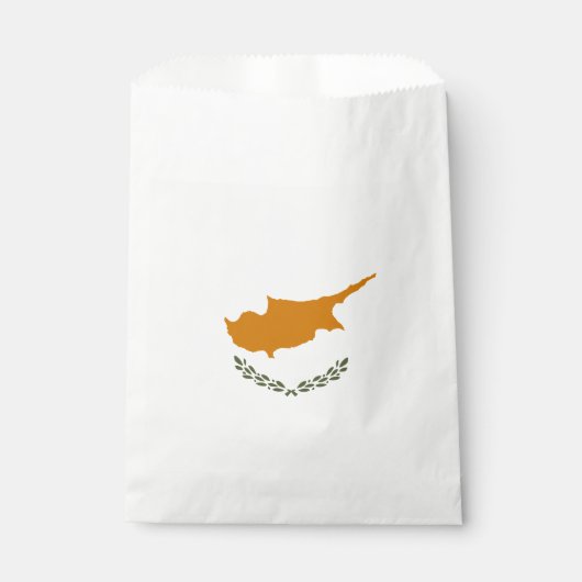 zyprische Flagge Geschenktütchen (Vorderseite)