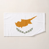 zyprische Flagge Handtuch (Handtuch)