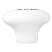 zyprische Flagge Keramikknauf (Seitenansicht)