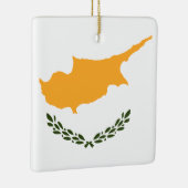 zyprische Flagge Keramikornament (Rechts)