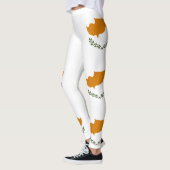 zyprische Flagge Leggings (Links)
