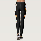 zyprische Flagge Leggings (Rückseite)