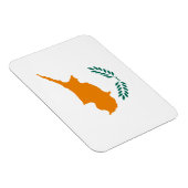 zyprische Flagge Magnet (Rechte Seite)