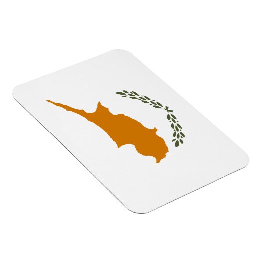 zyprische Flagge Magnet (Rechte Seite)