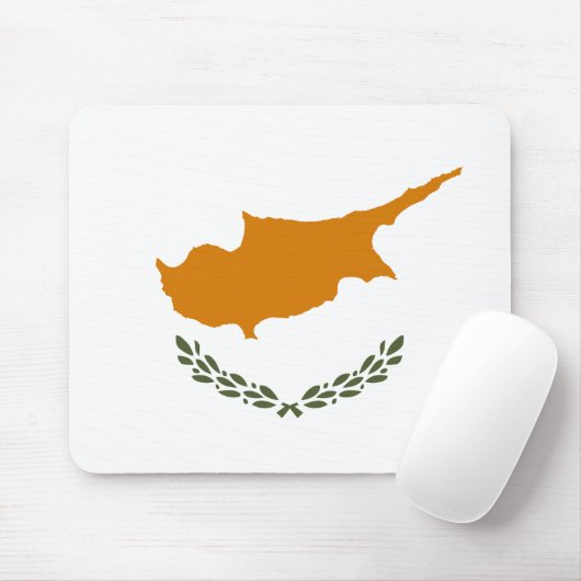 zyprische Flagge Mousepad (Mit Mouse)