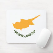 zyprische Flagge Mousepad (Mit Mouse)