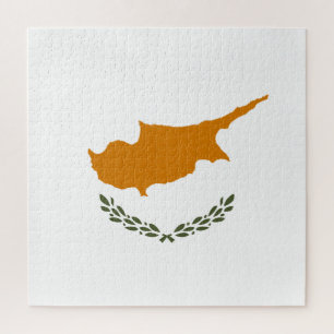 zyprische Flagge Puzzle