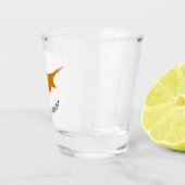 zyprische Flagge Schnapsglas (Rechts)