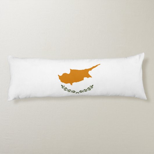 zyprische Flagge Seitenschläferkissen (Rückseite)
