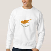 zyprische Flagge Sweatshirt (Vorderseite)