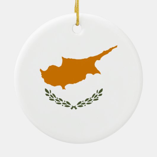 Zyprische Keramik Keramik Ornament (Hinten)