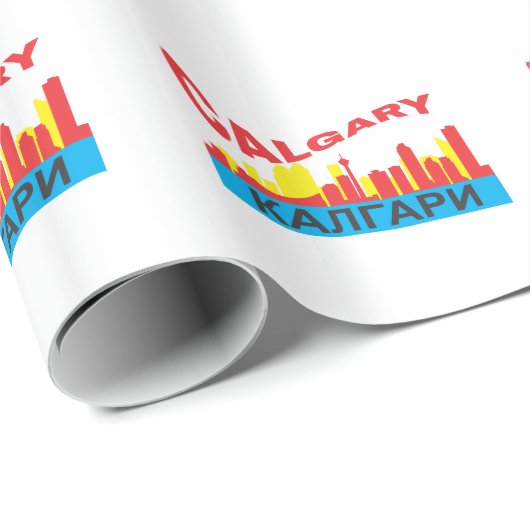 zyrillisch geschenkpapier (Rolleneckpunkt)