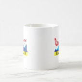 zyrillisch kaffeetasse (Mittel)