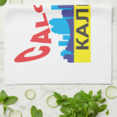 zyrillisch küchentuch (Gefaltet)