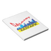 zyrillisch notizblock (angewinkelt)