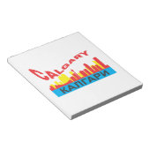 zyrillisch notizblock (angewinkelt)