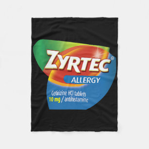 Zyrtec-Allergie lustige Gruppe Krankenpfleger Apot Fleecedecke
