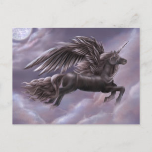 Zyrveth Unicorn/Pegasus Postkarte