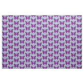Zystische Fibrose: Bewusstsein mit Schmetterling Stoff (Yard (91,4 cm))