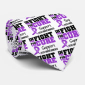 Zystische Fibrose im Kampf um Heilung Krawatte (Gerollt)