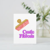 Zystische Fibrose Postkarte (Stehend Vorderseite)