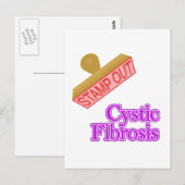 Zystische Fibrose Postkarte (Vorne/Hinten)
