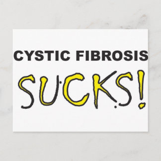 Zystische Fibrose Sucks.jpg Postkarte