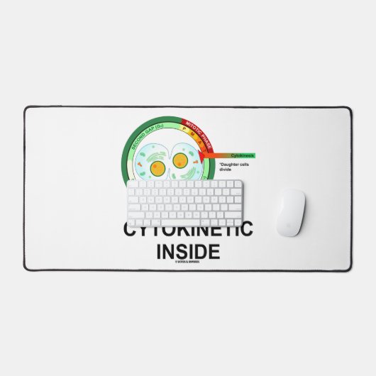 Zytokinetische Inside Cytoplasma Division Mitose Schreibtischunterlage (Tastatur & Maus)