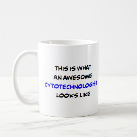 Zytotechnologe, phantastisch kaffeetasse (Links)