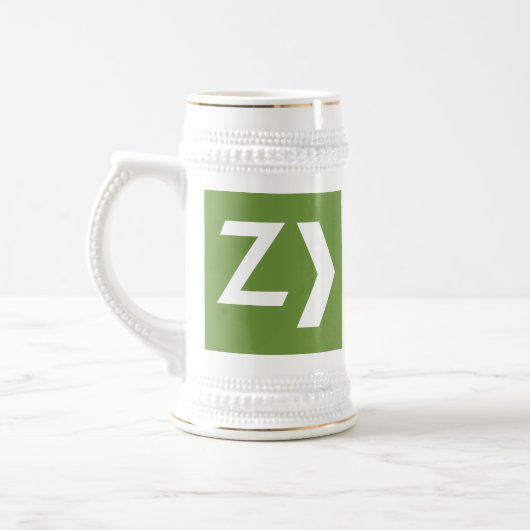 Zywave Bier Stein Bierglas (Links)