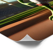 Zyxel Warpstreik Print Poster (Ecke)