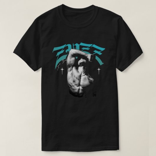 Zyzz Aesthetic Tribute T-Shirt (Design vorne)