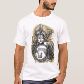 ZZ Azteca Prinzessin Tee (Vorderseite)