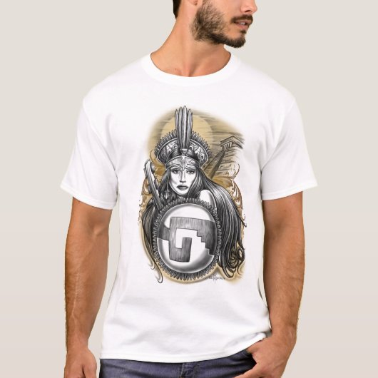 ZZ Azteca Prinzessin Tee (Vorderseite)