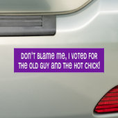 zz_dontblameme autoaufkleber (Auf Auto)