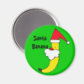 ZZ - Holiday Santa Banana Magnet (Vorderseite/Rückseite)