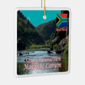 zZA005 SÜDAFRIKA, N.P. Makuleke Canyon, Keramikornament (Rechts)