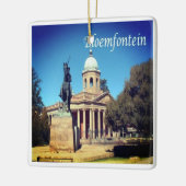 zZA006 BLOEMFONTEIN, Südafrika, Keramikornament (Links)