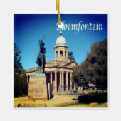 zZA006 BLOEMFONTEIN, Südafrika, Keramikornament (Vorderseite)