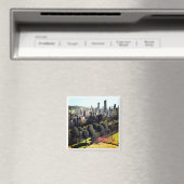 zZA019 PRETORIA Central, Südafrika, Kühlschrank Magnet (In Situ (Geschirrspüler))