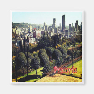 zZA019 PRETORIA Central, Südafrika, Kühlschrank Magnet