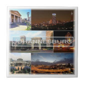 zZA028 JOHANNESBURG, Mosaik, Süd, Fliese (Vorderseite)