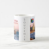 zZA037 DURBAN Skyline Crop, SÜDAFRIKA, Kaffeetasse (Mittel)