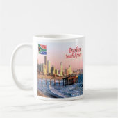 zZA037 DURBAN Skyline Crop, SÜDAFRIKA, Kaffeetasse (Links)