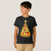 Zza Christmas Tree Zza Lover Gift T-Shirt (Vorne ganz)
