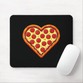 Zza Heart Cute Valentines Day Funny Heart Shaped Z Mousepad (Mit Mouse)