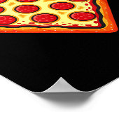 Zza Heart Cute Valentines Day Funny Heart Shaped Z Poster (Ecke)