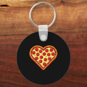 Zza Heart Cute Valentines Day Funny Heart Shaped Z Schlüsselanhänger (Vorderseite)