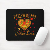 Zza Is My Valentine Fast Food Zza Heart Valent Mousepad (Mit Mouse)