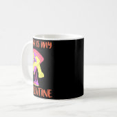 Zza Is My Valentine Pepperoni Zza For Women Kaffeetasse (Vorderseite Links)